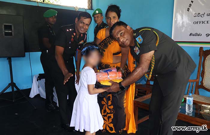 Troops of 221 Infantry Brigade Conducts a Welfare Programme