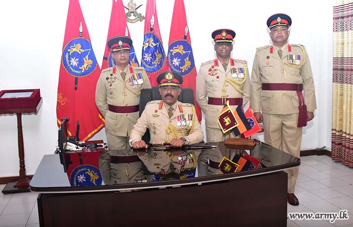 New GOC of 58 Infantry Division Takes Over Duties