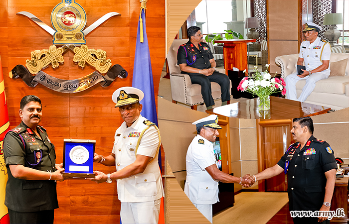 Director General of CDRD Calls on the Commander of the Army
