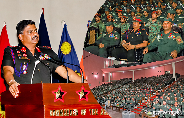 Army Chief Commends Troops Deployed for the Exposition of Sacred Tooth Relic in Kandy