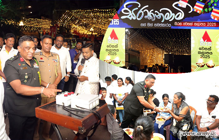 Chief of Staff Inaugurates Sirasa Vesak Zone 2025