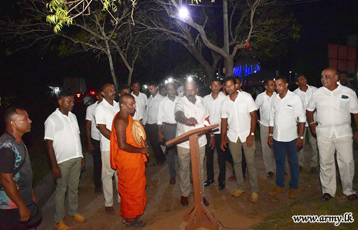 Security Forces (East) Celebrates Vesak Festival