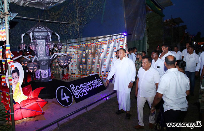 Security Forces Headquarters (Jaffna) Celebrates Vesak