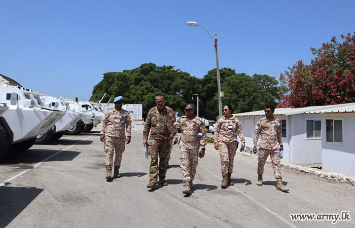 15th Sri Lanka Force Protection Company in UNIFIL Undergoes the Second Quarter Evaluation 2025