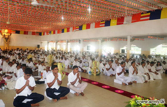 Security Forces (West) Celebrate Vesak Festival at Panagoda