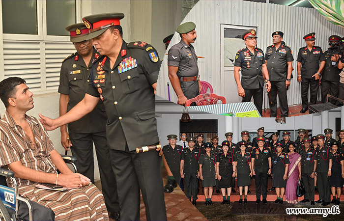 Deputy Chief of Staff Visits Army Hospital, Colombo