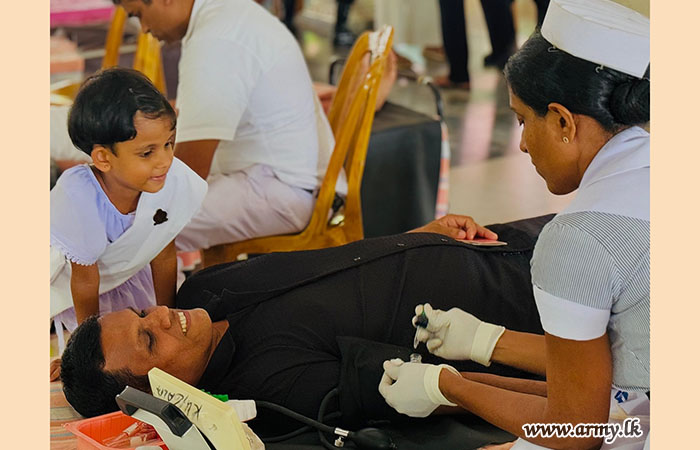 Blood Donation Programme Conducted by 5 SLAC