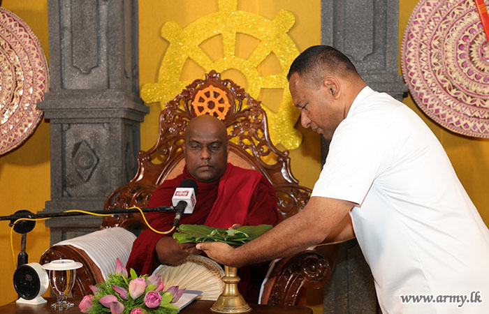 Dharma Deshana Held at Sri Bodhirajaramaya Temple Panagoda