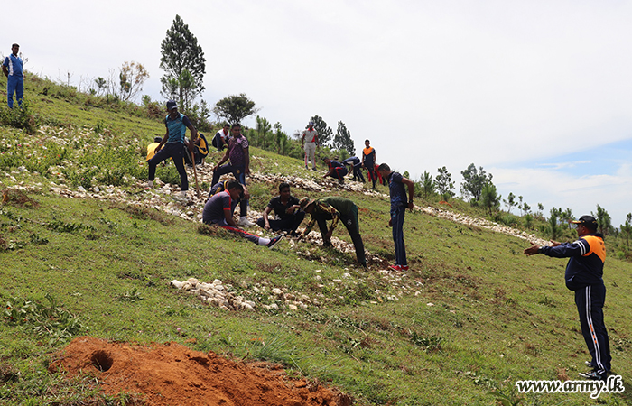 Central Troops Conduct Cleaning Programme at Fox Hill, Diyatalawa