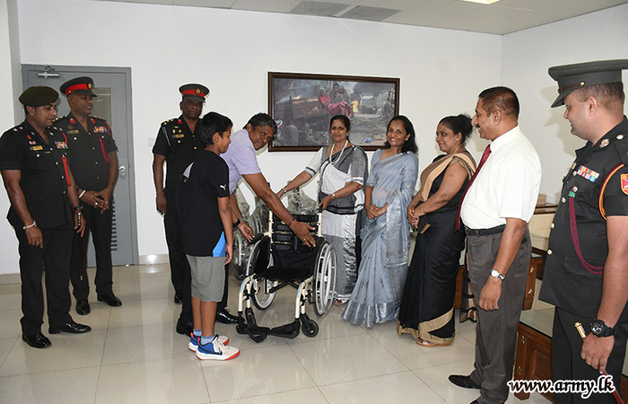 VIR – SVB Donates Wheelchairs to Army Hospital, Colombo