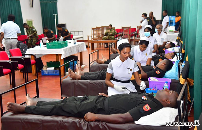 Blood Donation Programme Conducted by SLSR - SVB