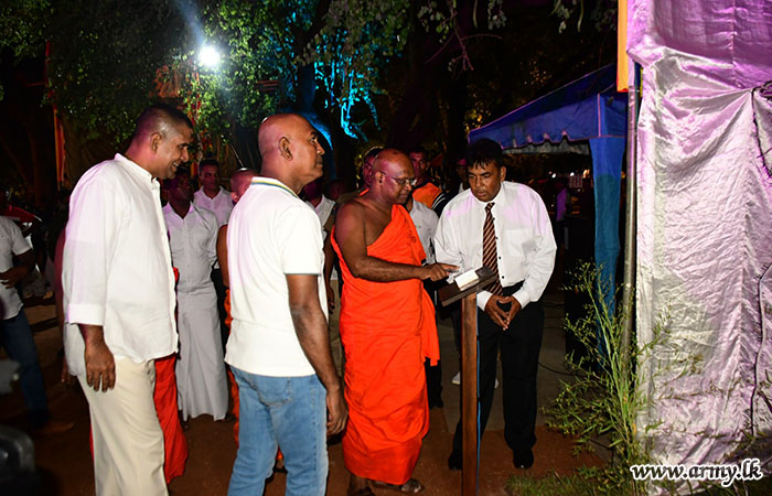 Troops of MIR Celebrate Poson Poya Day