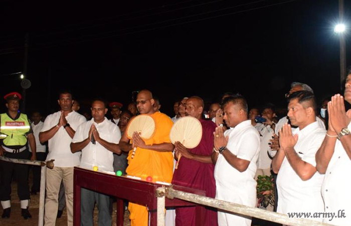 Troops of SFHQ - Wanni Celebrates Poson Poya Day