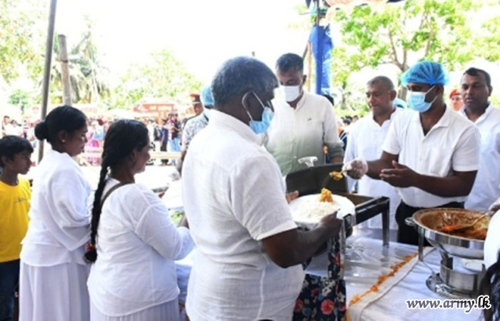 Troops of SFHQ - Wanni Celebrates Poson Poya Day