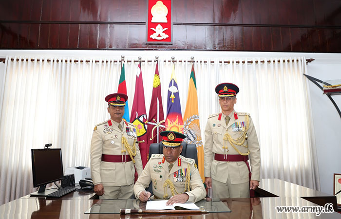 Newly Appointed Commander Security Forces (West) Assumes Duties