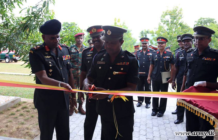 Commander Opens Officers’ Accommodation Building in 24 Division Headquarters 