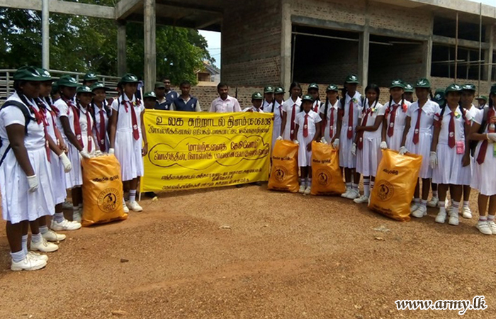 இராணுவத்தினரால் மரநடுகை மற்றும் சிரமதான பணிகள்