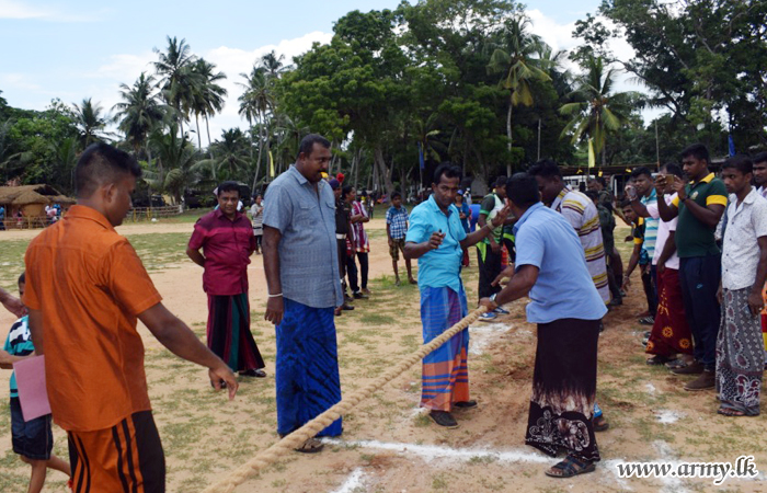 58 ஆவது படைப் பரிவினரால் புது வருட நிகழ்வுகள் 
