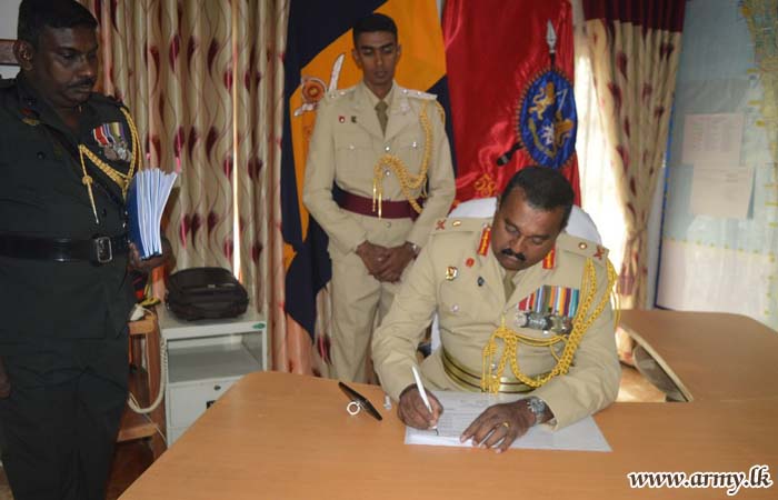 58ஆவது படைபிரிவுக்கு புதிய கட்டளை தளபதிபதவியேற்பு