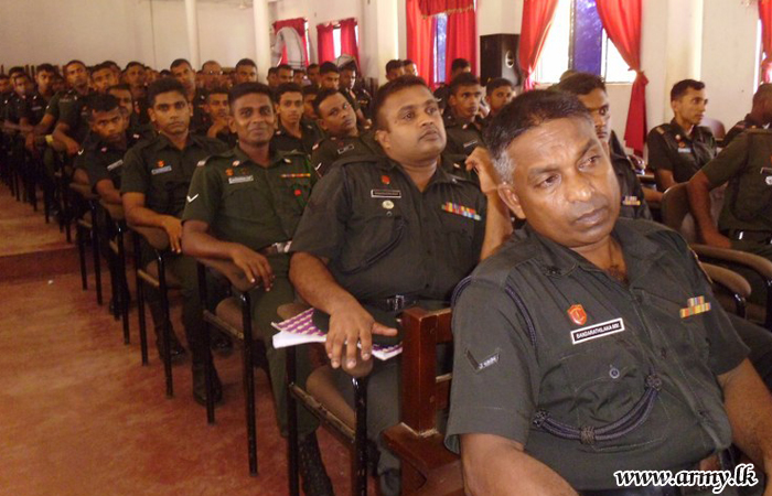 58 Division Troops Educated on ‘Landslides and Disaster Management’