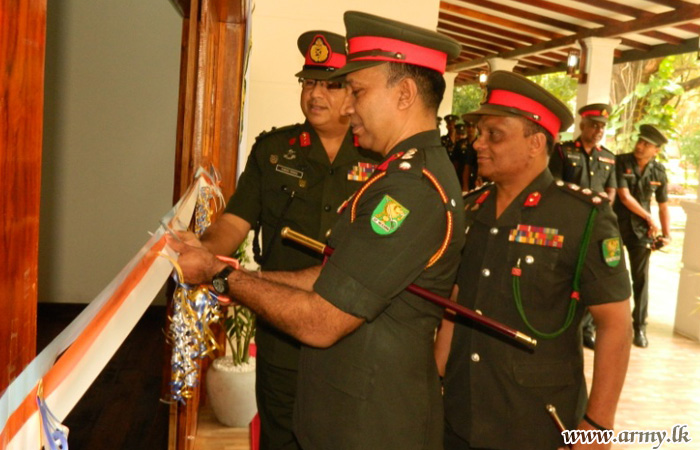 அனைத்து வசதிகளுடன் கூடிய இராணுவ அதிகாரிகளின் உணவு சாலை திறந்து வைப்பு