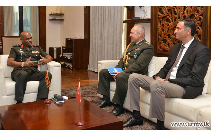Turkish Embassy Defence Attaché Meets Commander