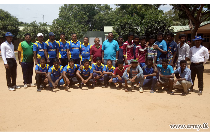 Cricket Tournament Held to Promote Goodwill in Killinochchi