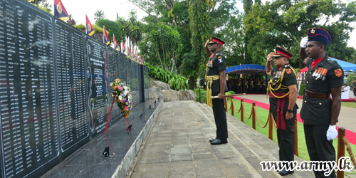 On 67th Birthday, SLE Prioritizes Commemoration of Fallen War Heroes