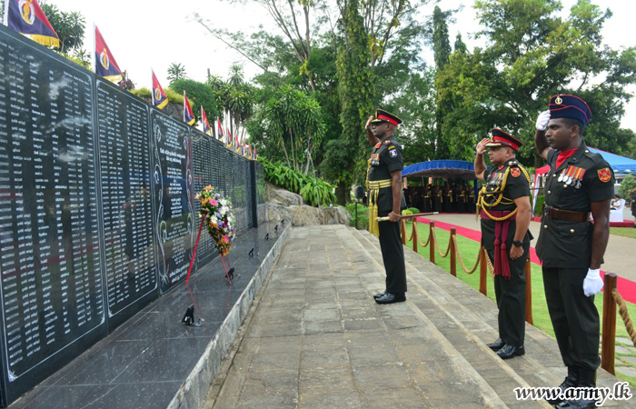 On 67th Birthday, SLE Prioritizes Commemoration of Fallen War Heroes