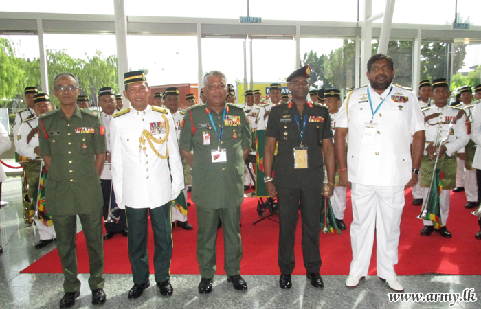 Sri Lankan Army Chief among Invitees at DSA in Malaysia 