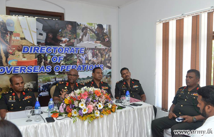 Directorate of Overseas Operations in the Army Established to Overcome All Issues & Challenges
