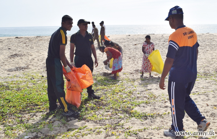 SFHQ-E Contributes to Coastal Clean-up