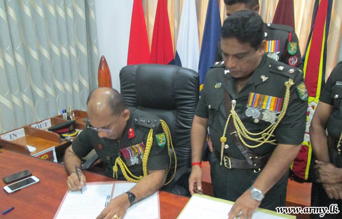 North Central New FMA Commander Assumes Office