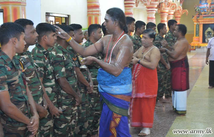 SFHQ-W Troops Join ‘Maha Shiva Raathri’ Pooja