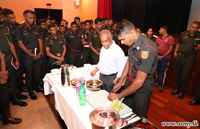 HAHN Talks to Professional Chefs at Colombo Army Hospital
