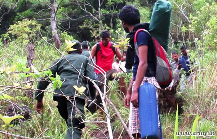Troops Rescue Trapped Hikers & Control Sudden Fire