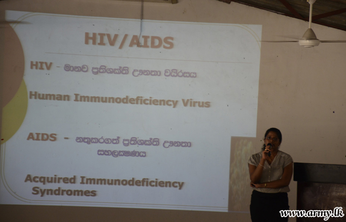 55 Division Troops Educated on Sexually Transmitted Diseases (STDs)