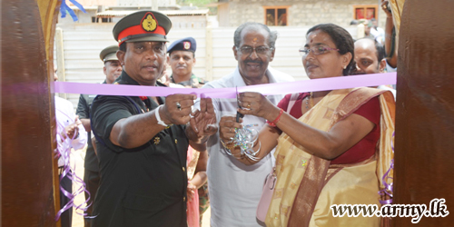 Army-built 30 more New Houses for Jaffna IDPs Opened in Brief Ceremony 