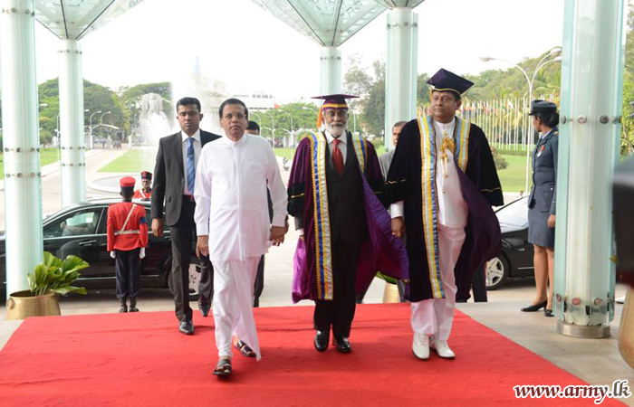 President, Chief Guest at KDU Convocation 