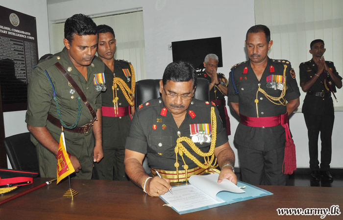 New MIC Colonel Commandant Begins Duties