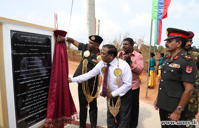 More IDPs in Jaffna Get Housing Facilities 