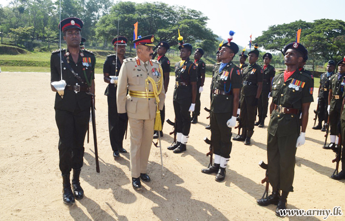 Newly-Promoted ATS Commandant Welcomed in Guard of Honour