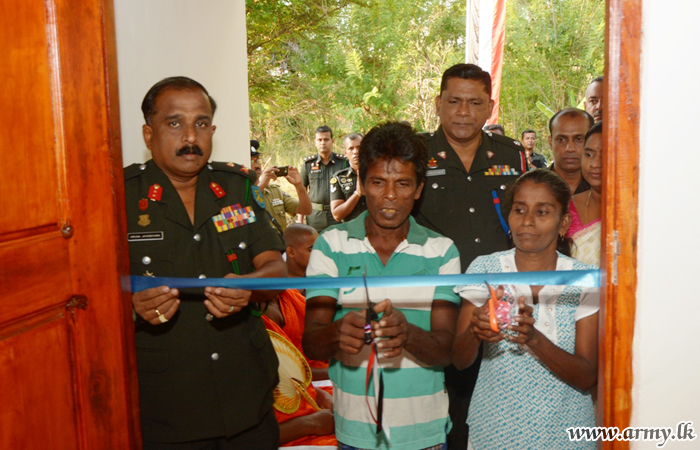 Two More Army-Built New Houses Given to Beneficiaries