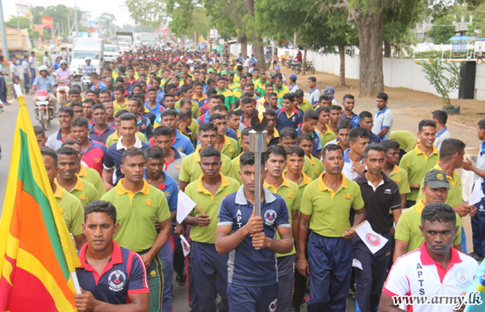 Olympic Torch of Reconciliation Reaches Kilinochchi	