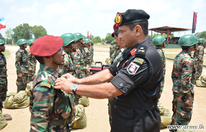 37 New Parachutists Get Tags & Badges  