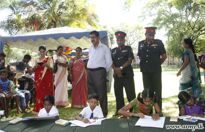 Jaffna Troops Respect Elders & Entertain Children to Mark Memorable World Day