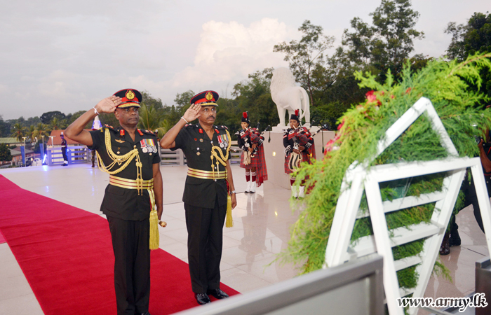 ශ්‍රී ලංකා පාබල හමුදා රණවිරු සැමරුම අභිමානවත් අයුරින් 