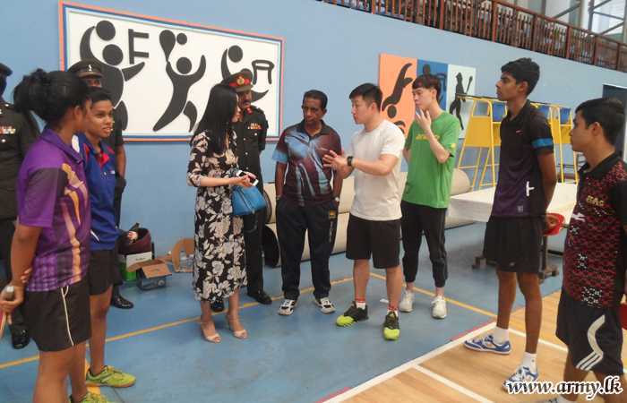 Army TT Committee Gets Chinese Coaches for Table Tennis Promoting 