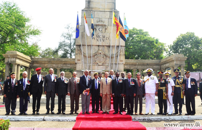 රටවෙනුවෙන් දිවිපිදු රණවිරුවන්ට විහාරමහා දේවි උද්‍යානයේ දී උත්තමාචාර