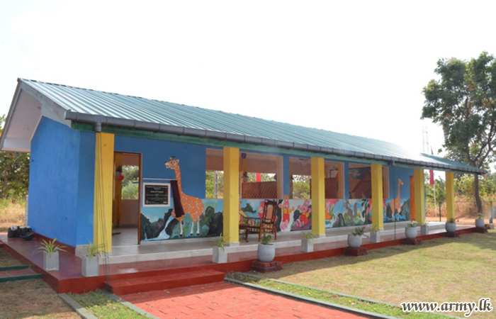Wanni SF Hqrs Builds 6 Pre-Schools for Kids in Remote Areas